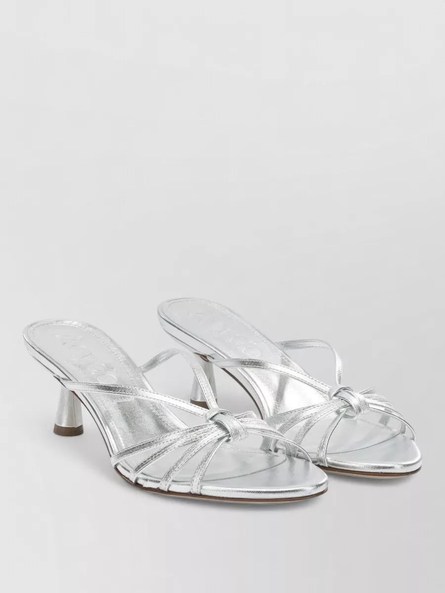Aeyde leather heeled sandals
