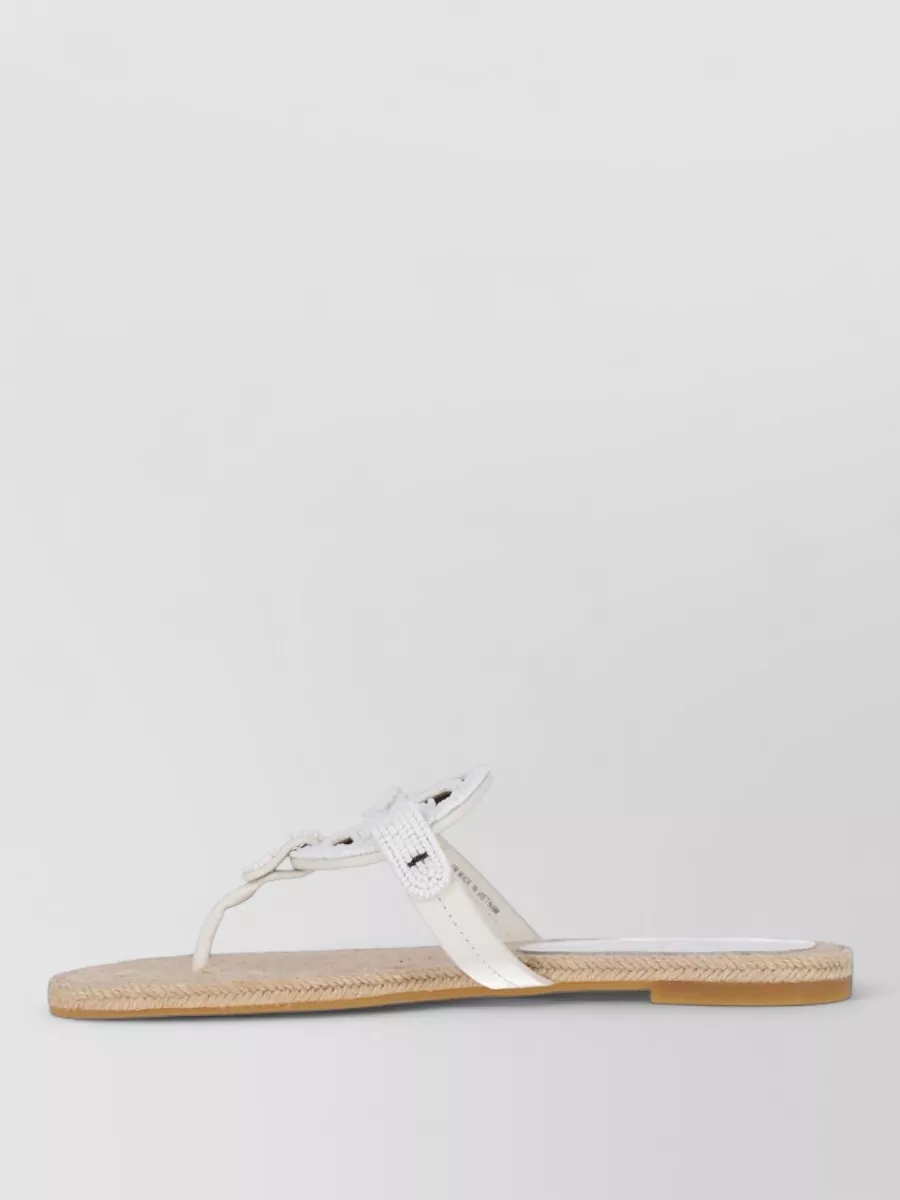 Tory Burch Leather Ballet Sandals