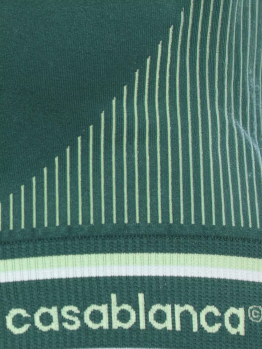 Casablanca Sleeveless Logo-Elastic Top