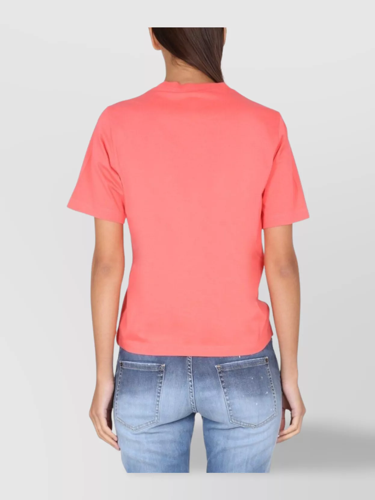 Dsquared2 Logo Crew Neck Graphic Print Short Sleeves