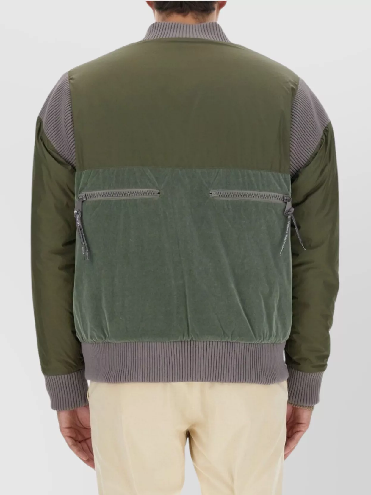 Vivienne Westwood Logo Embroidered Bomber Jacket