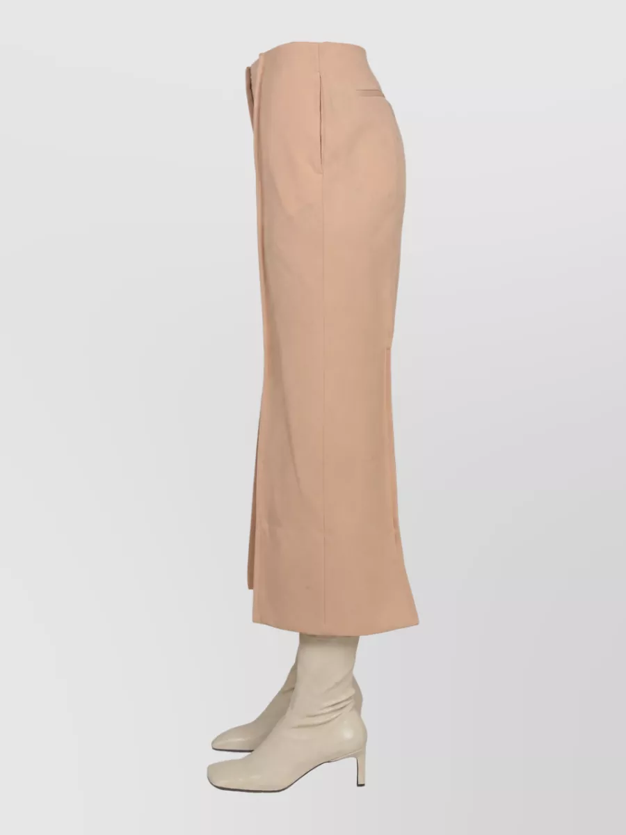 Jil Sander Wool Cropped Trousers