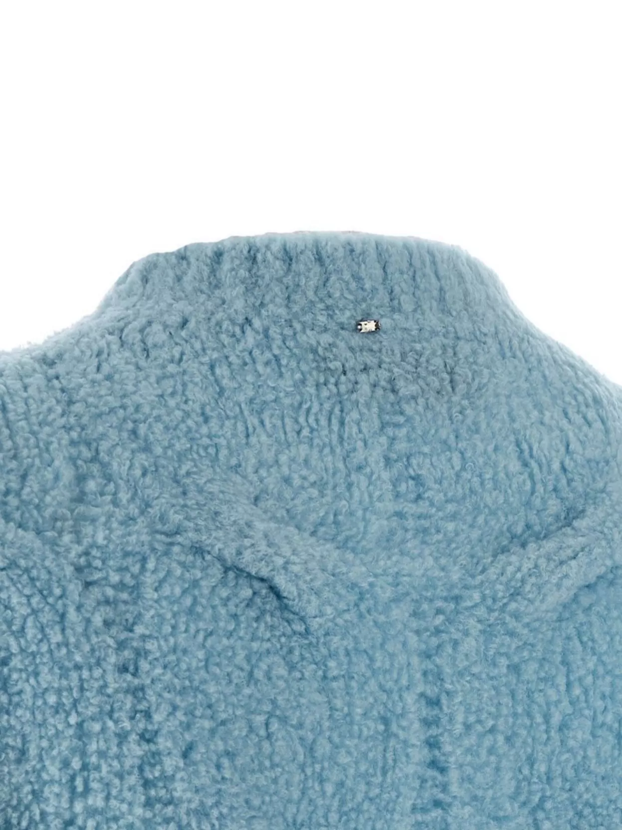 Sportmax Cable Knit Sweater With Ribbed Cuffs And Hem