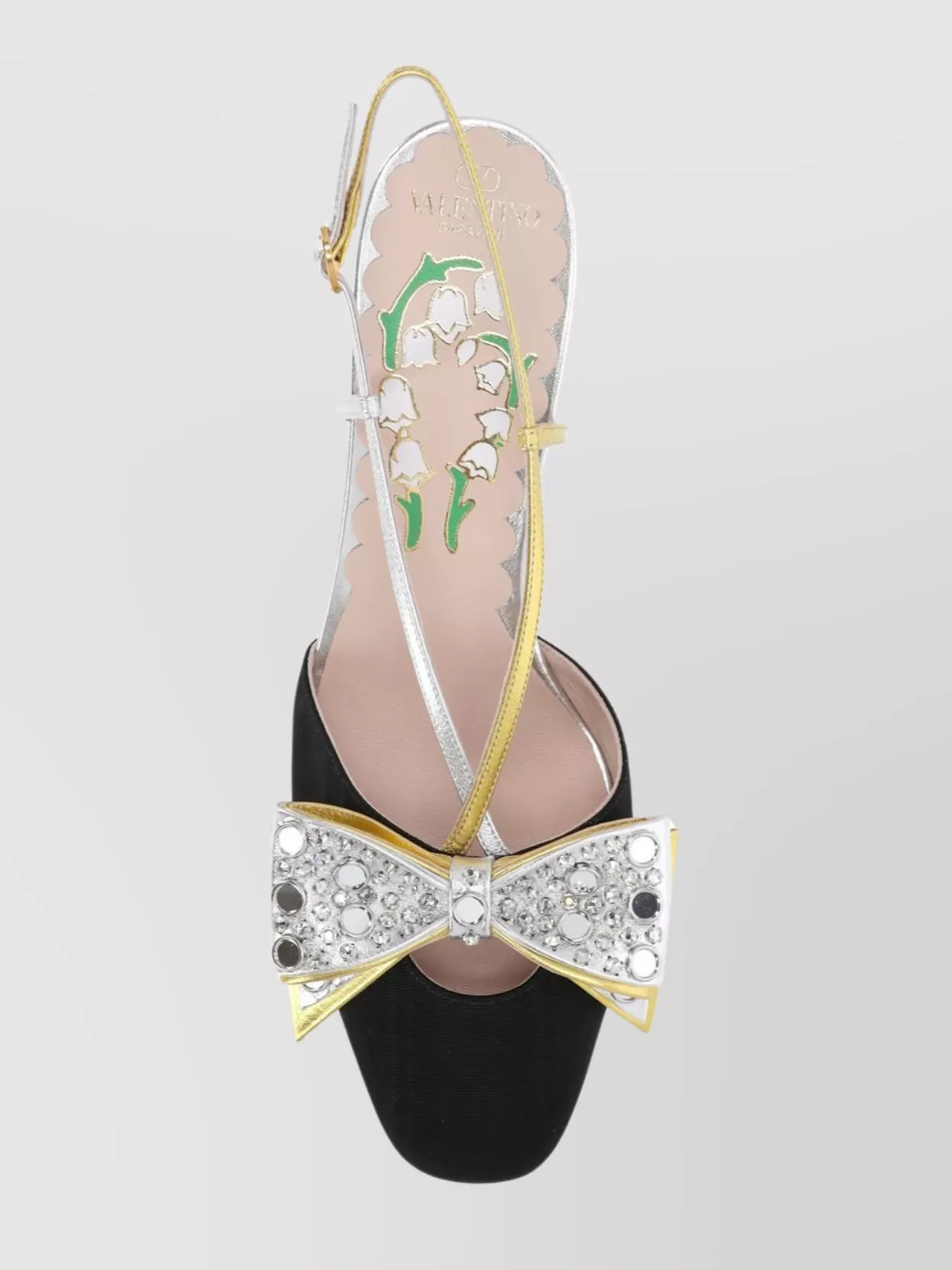 Valentino Bowow T. 45 Mid Heel Pumps