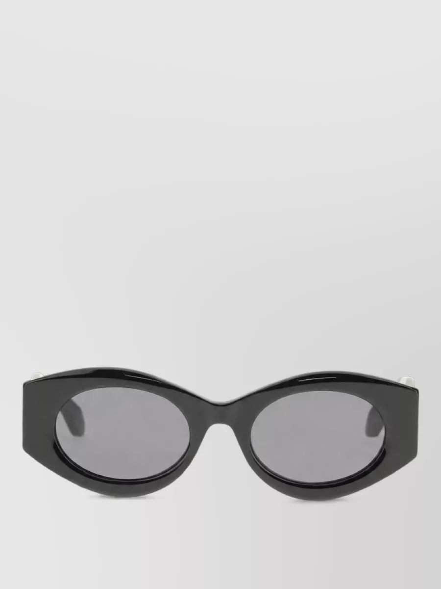 Alaïa oval sunglasses