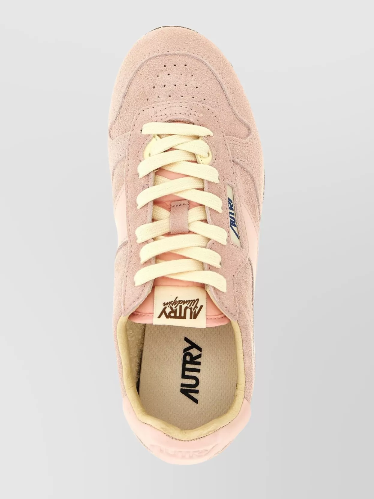 Autry 'Whirlwind' Suede Sneakers With Rubber Sole