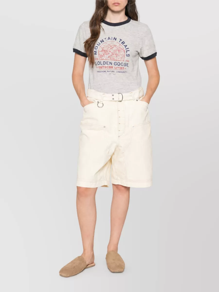 Golden Goose Cotton Short-Sleeve T-Shirt