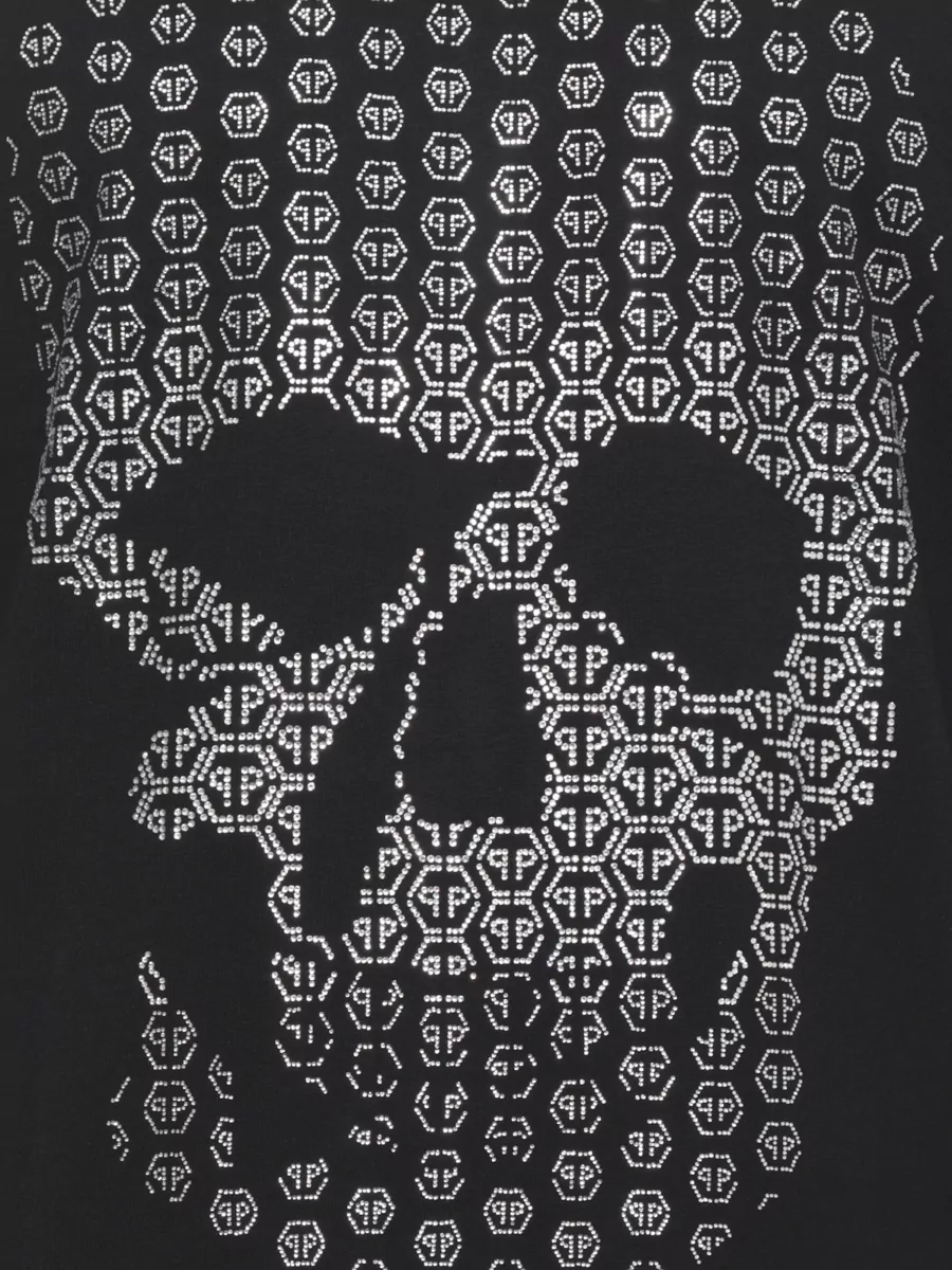 Philipp Plein Logo Print Short Sleeve T-Shirt