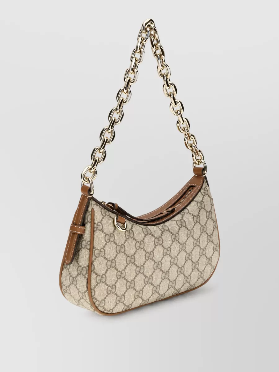 Gucci small gg enblem shoulder bag