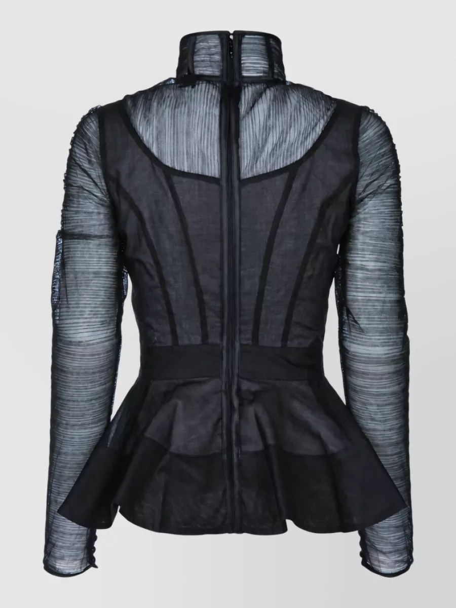 Elisabetta Franchi Lace Fitted Jacket