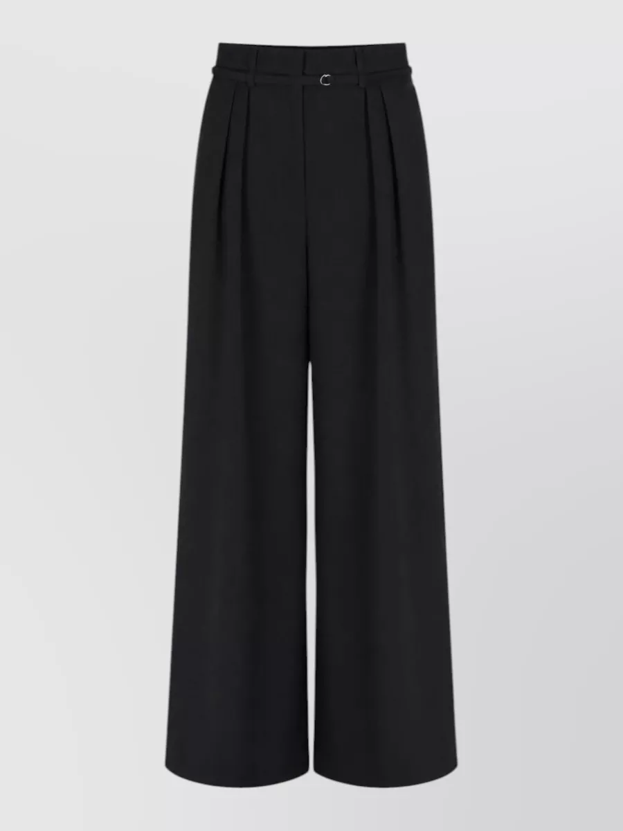 Dries Van Noten Wool wide-leg trousers