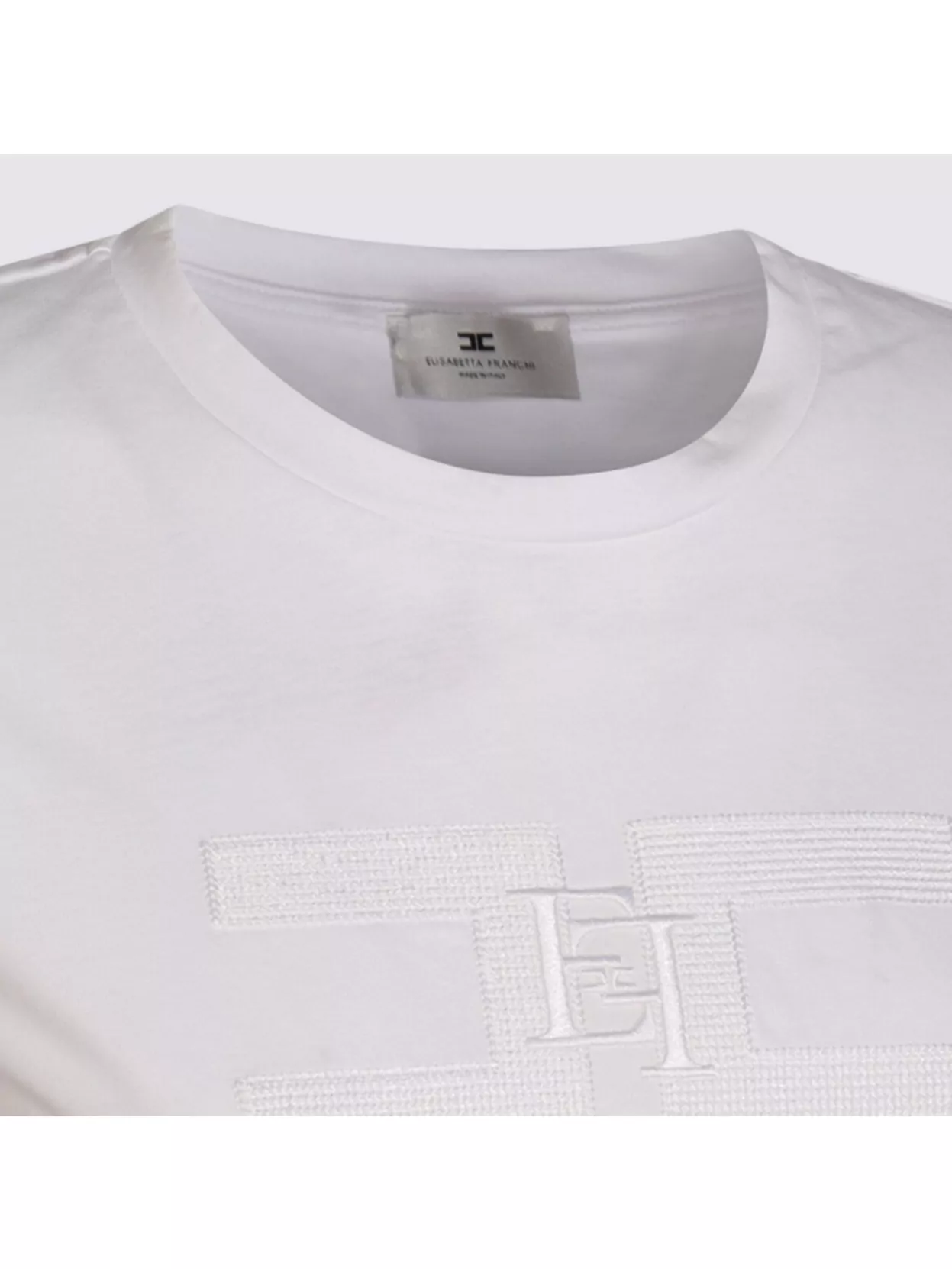 Elisabetta Franchi Crew Neck Short Sleeves Soft Fabric