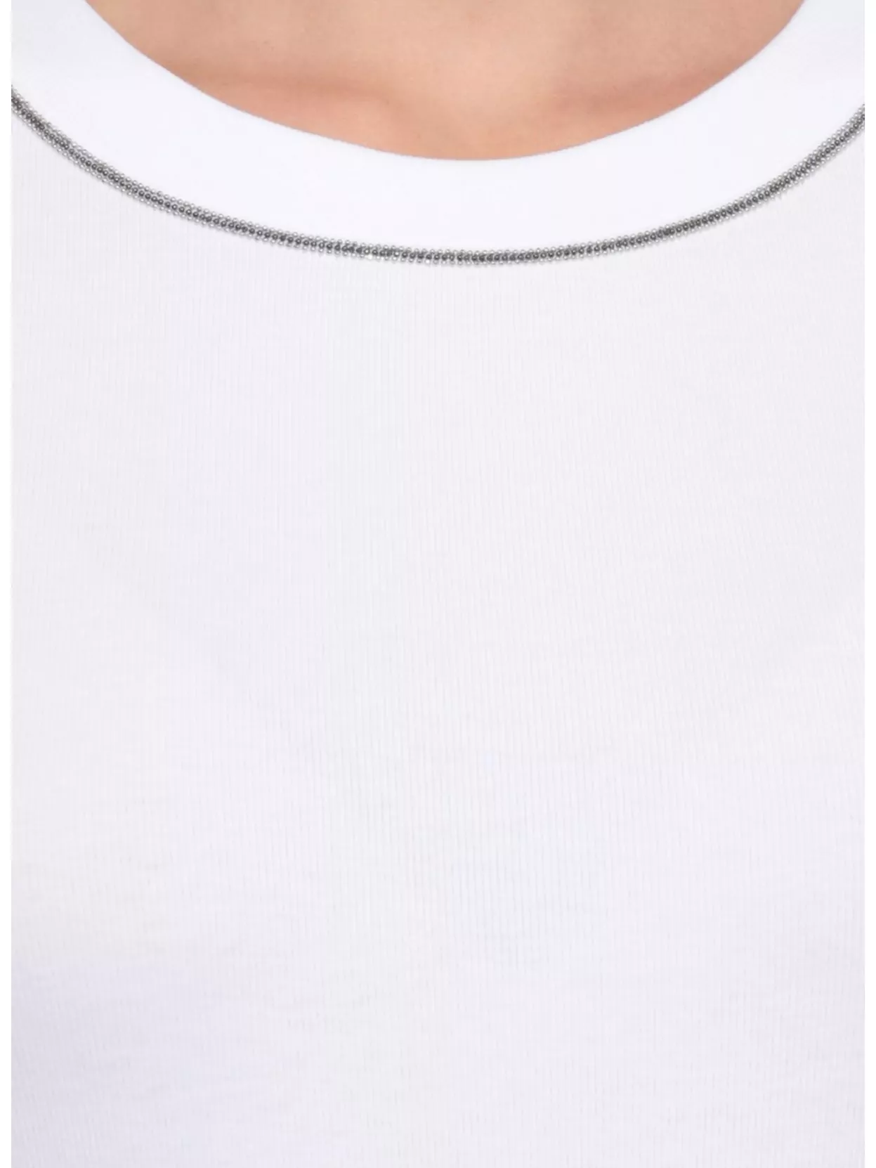 Peserico Fitted Cotton T-Shirt Short Sleeves