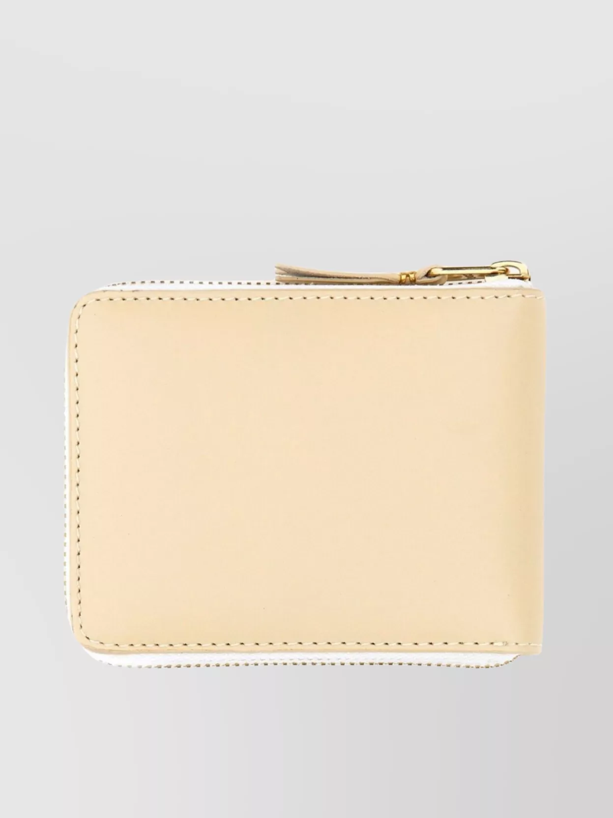 Comme Des Garçons Leather Wallet With Coin Pocket And Multiple Card Slots