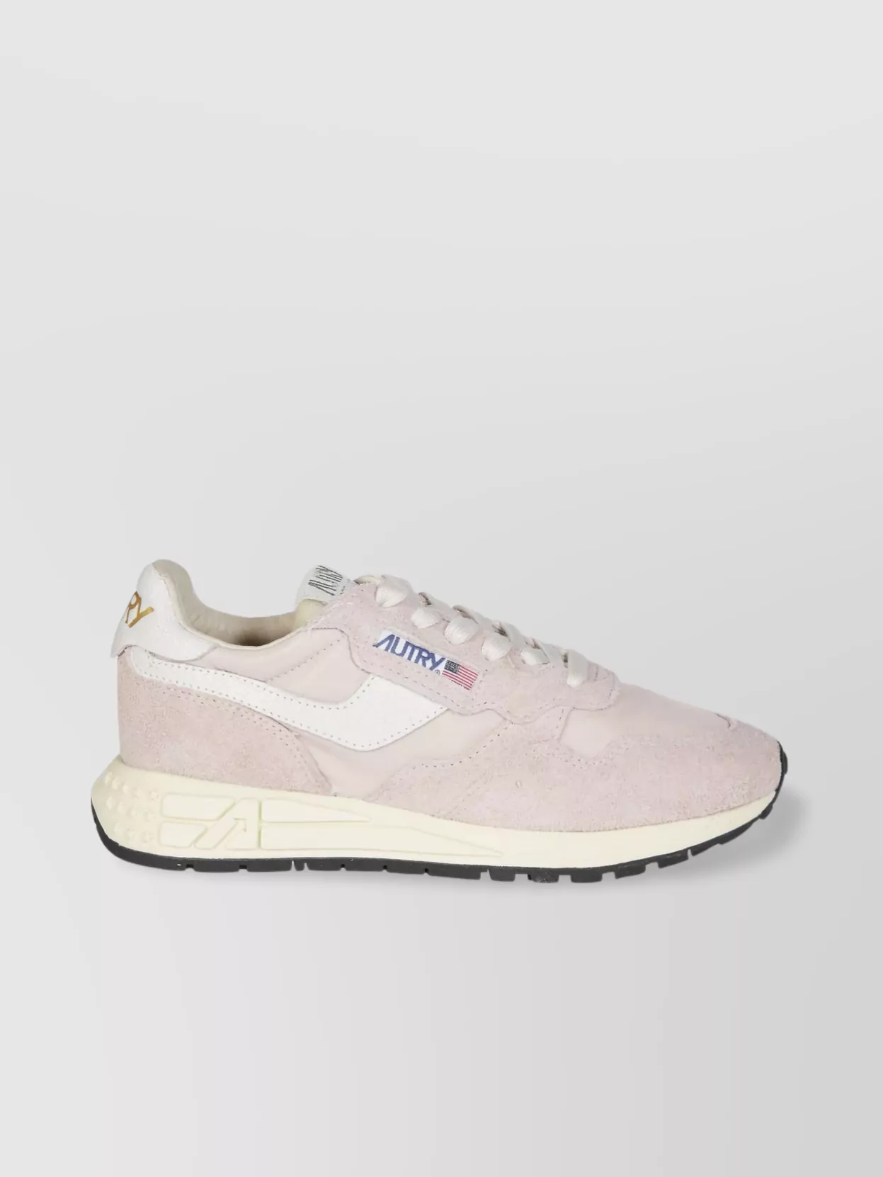 Autry Low Suede Panels Rubber Sole