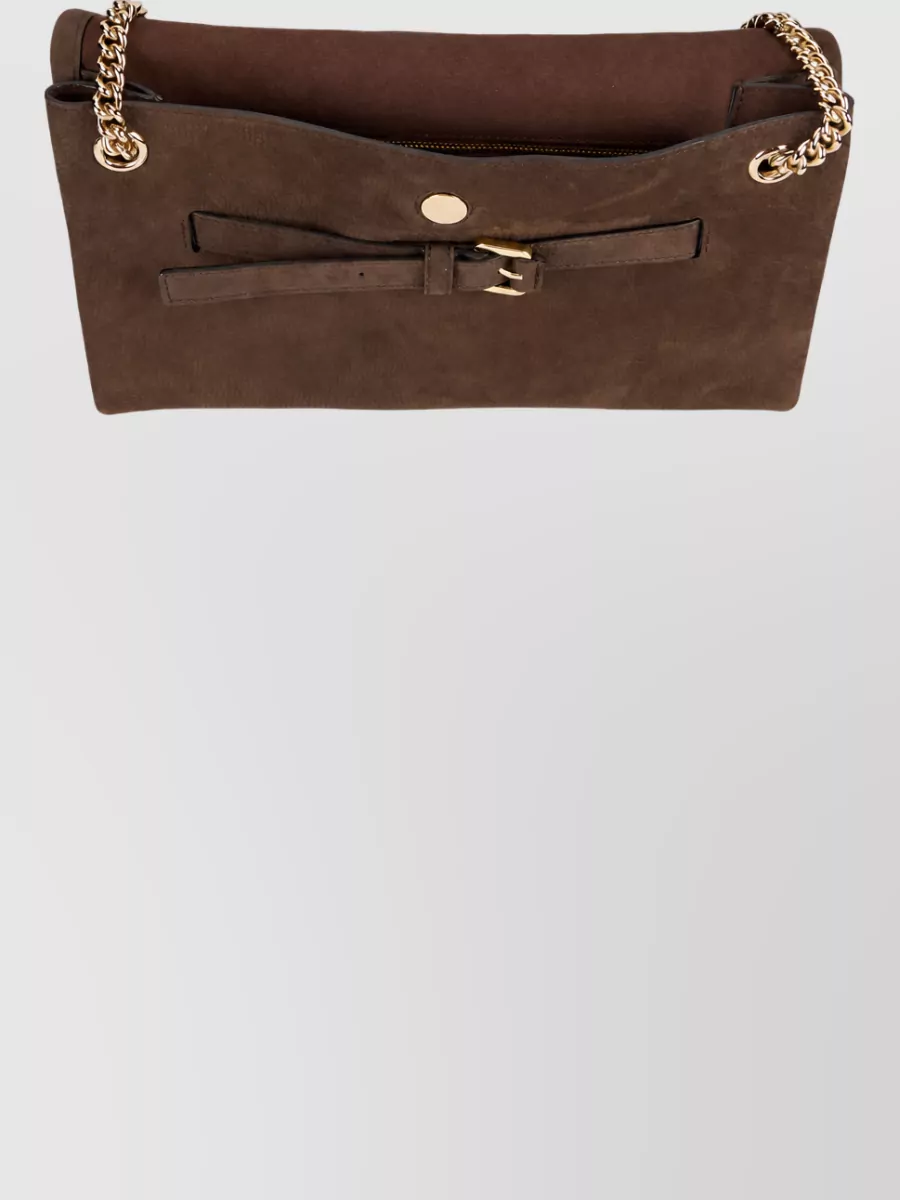 Orciani Leather Shoulder Bag