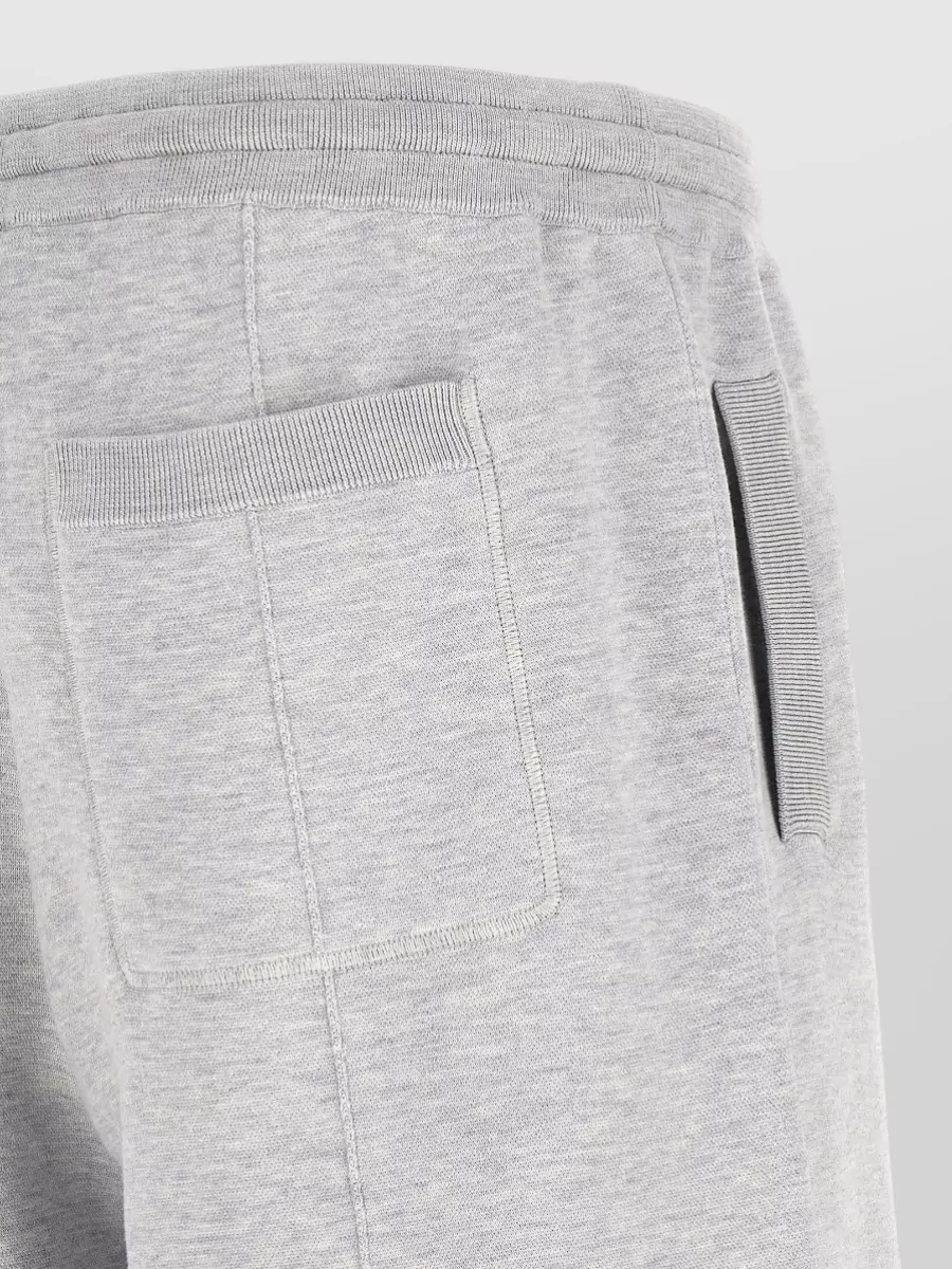 Brunello Cucinelli Silk Blend Double Knit Bermuda Shorts
