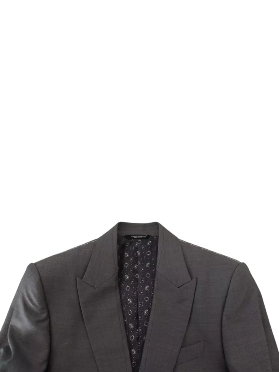 Dolce&Gabbana Wool Silk Slim-Fit Blazer