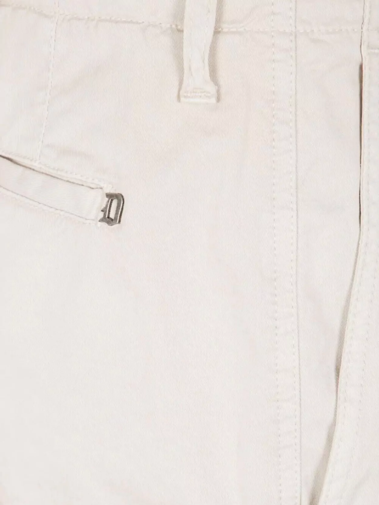 Dondup Zyan Trousers Back Pockets Belt Loops