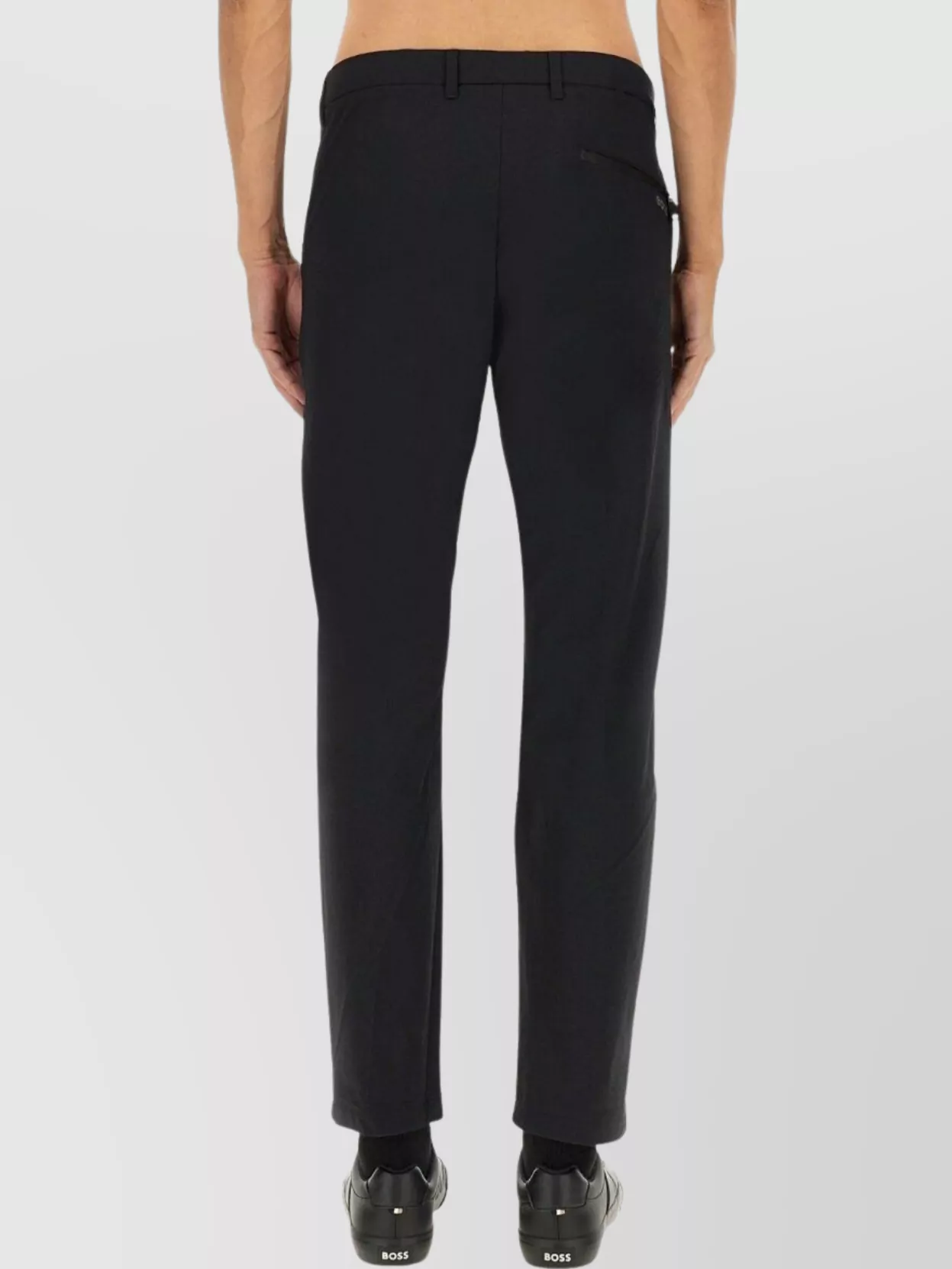 Boss Tailored Trousers With Side And Back Pockets