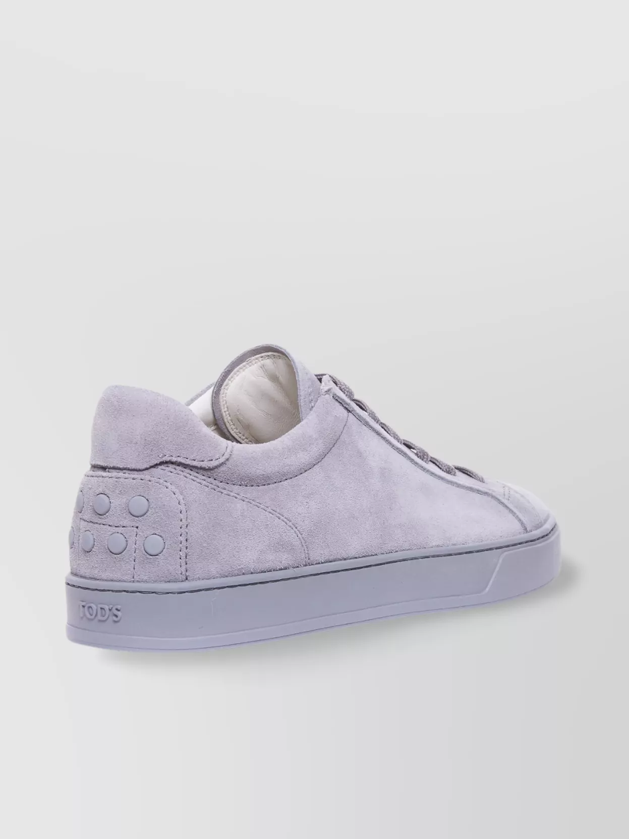 Tod's Low Top Sneakers In Suede Leather