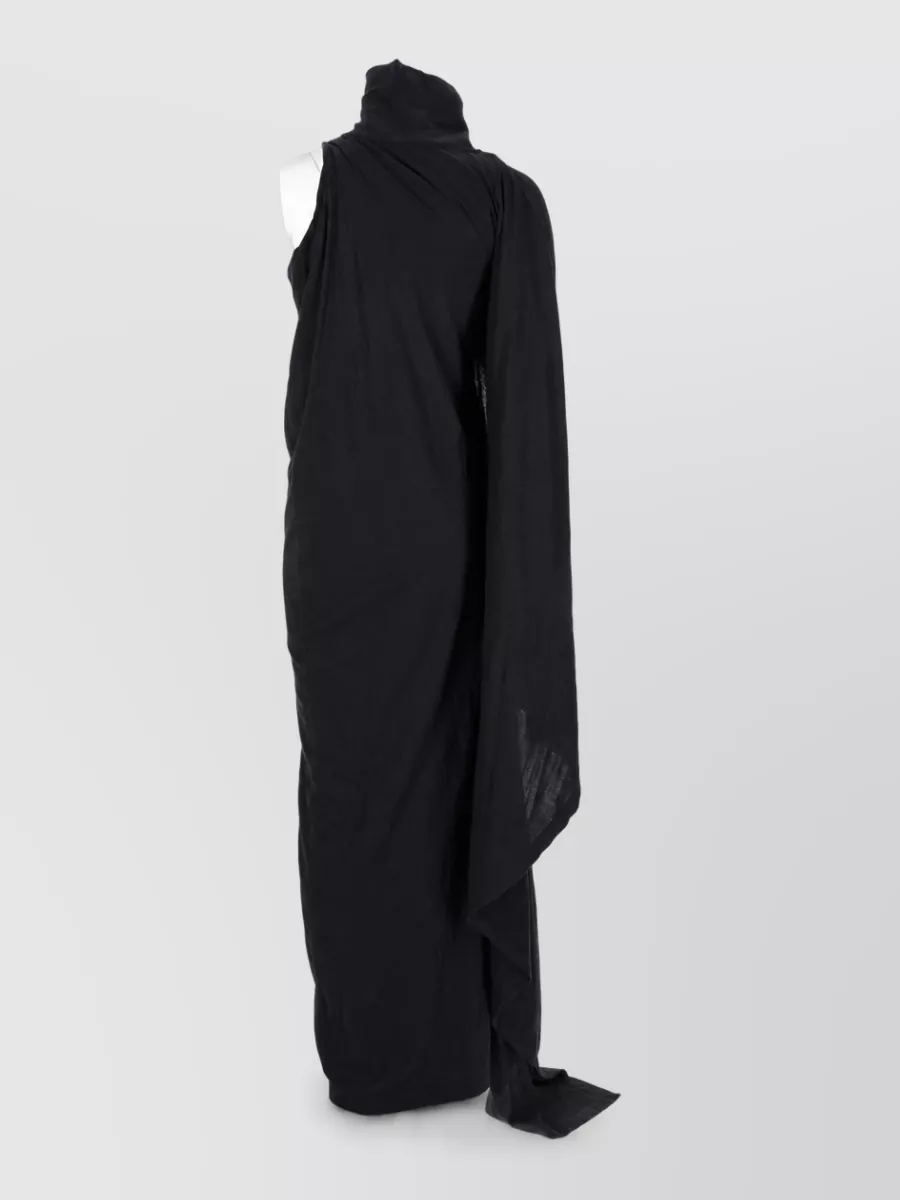 Balenciaga Cotton Draped Maxi Dress