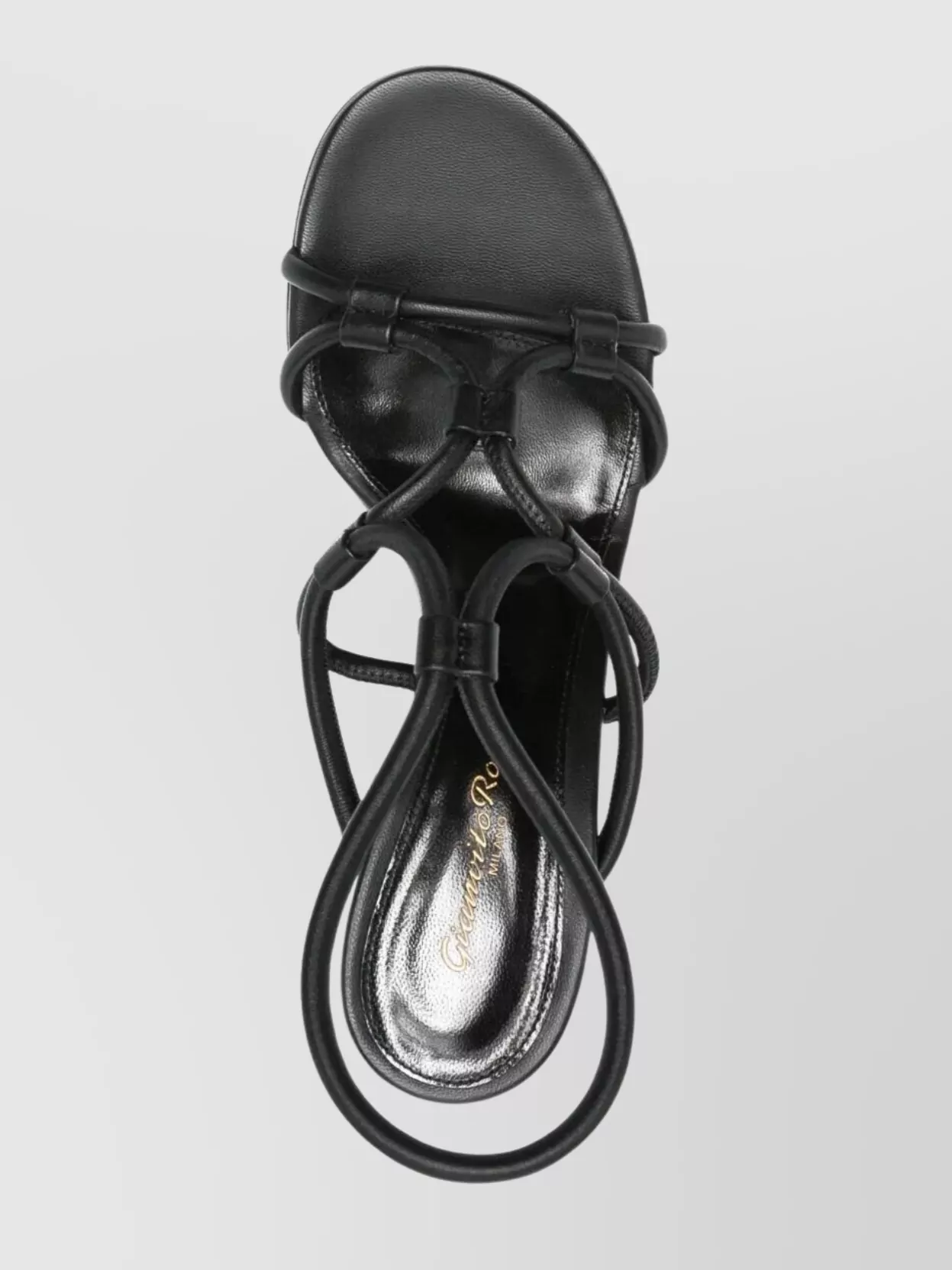 Shop Gianvito Rossi 85mm Strappy Block Heel Sandals