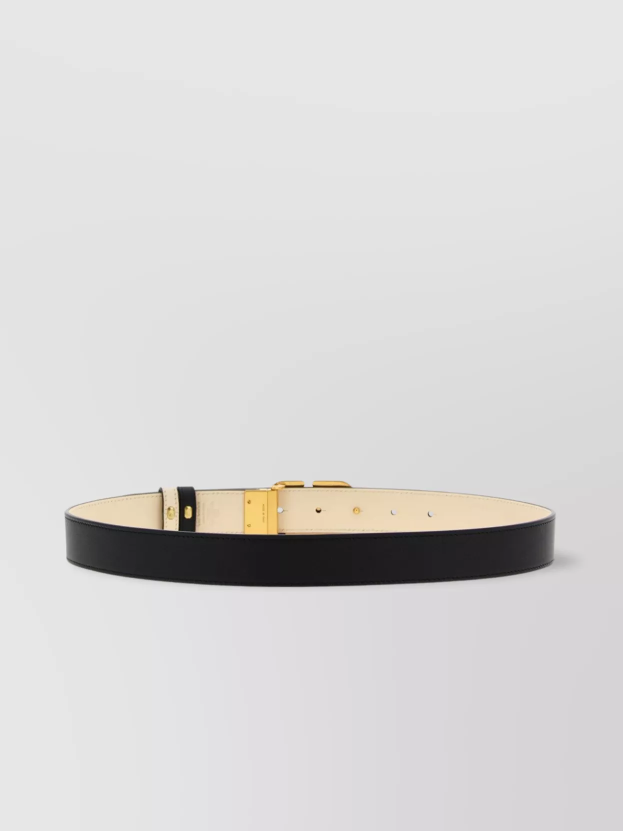 Valentino Garavani Adjustable Length Reversible Vlogo Belt