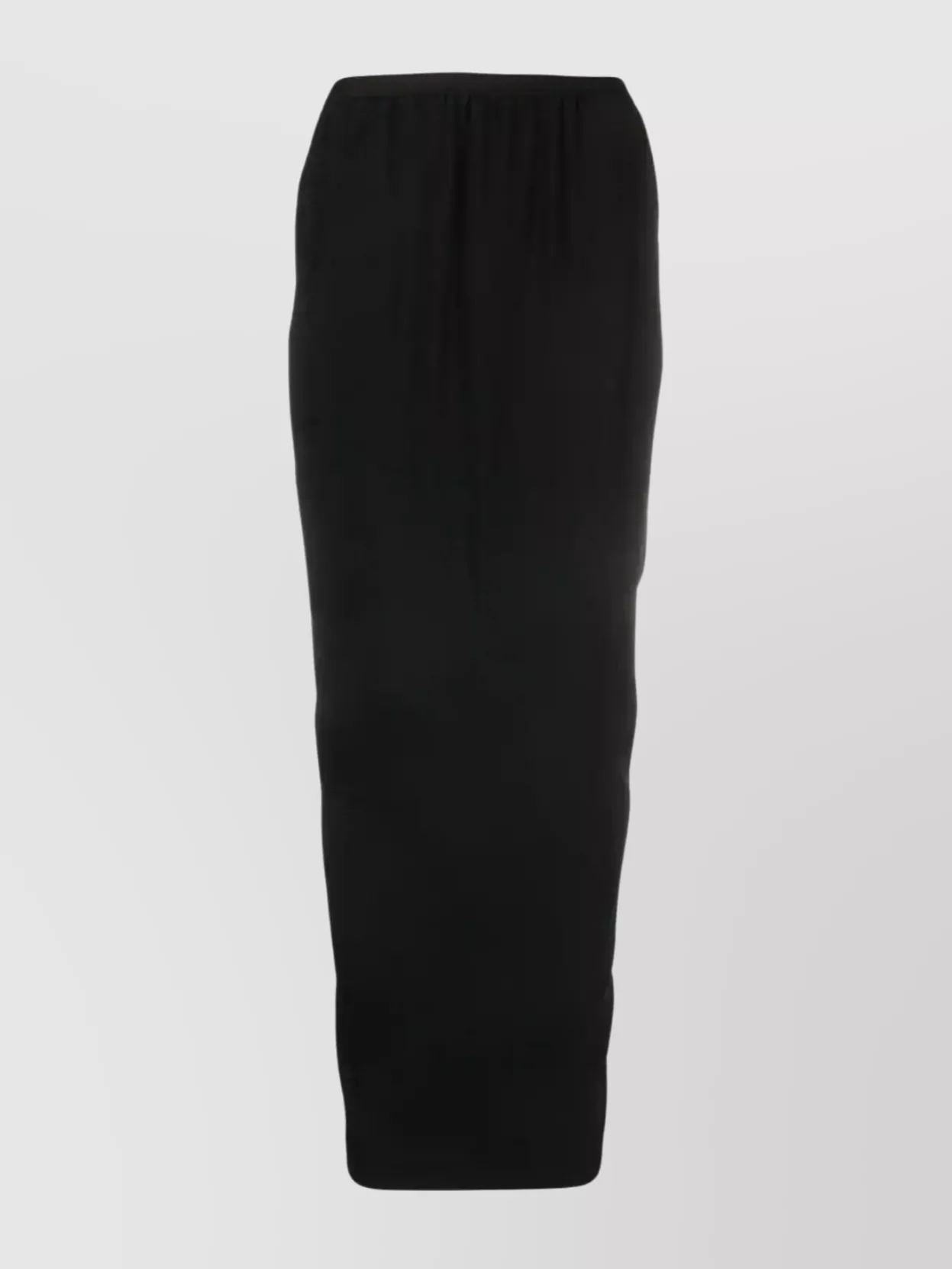 Shop Rick Owens Flowing Column Maxi Skirt In Black