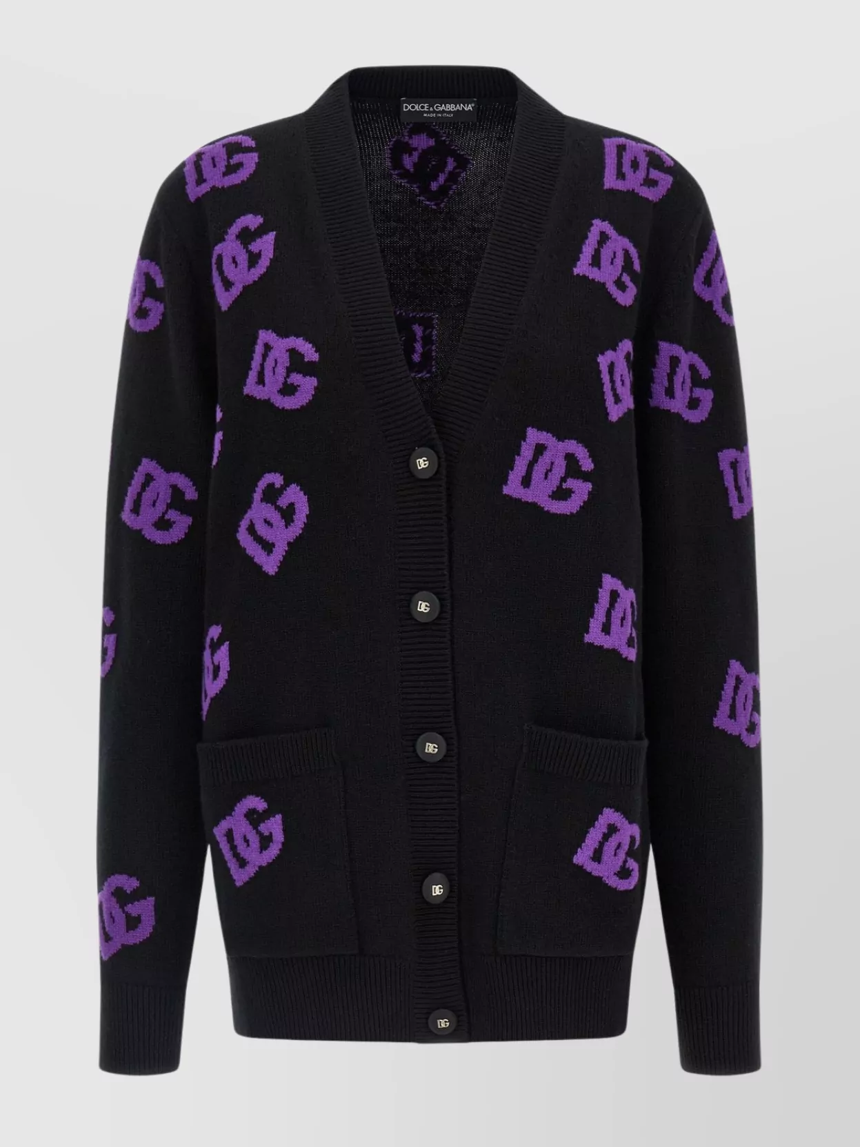 Dolce & Gabbana Logo Cardigan Sweaters And Cardigans Multicolor