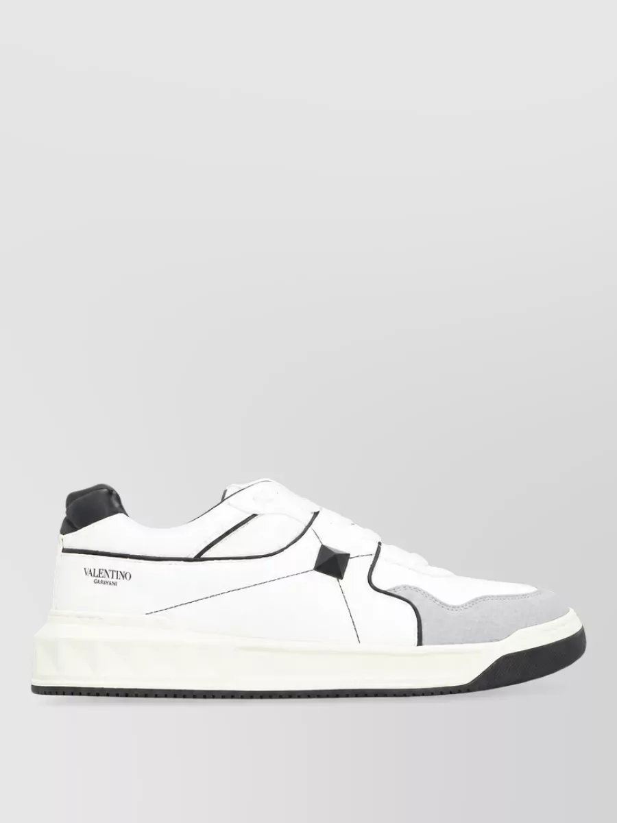 Valentino Garavani Leather Low-Top Sneakers
