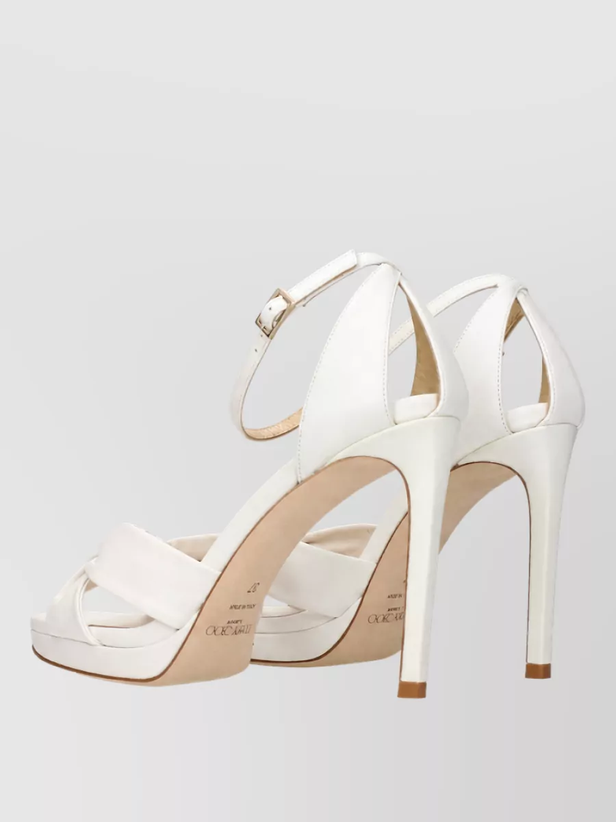 Jimmy Choo Leather Platform Sandals