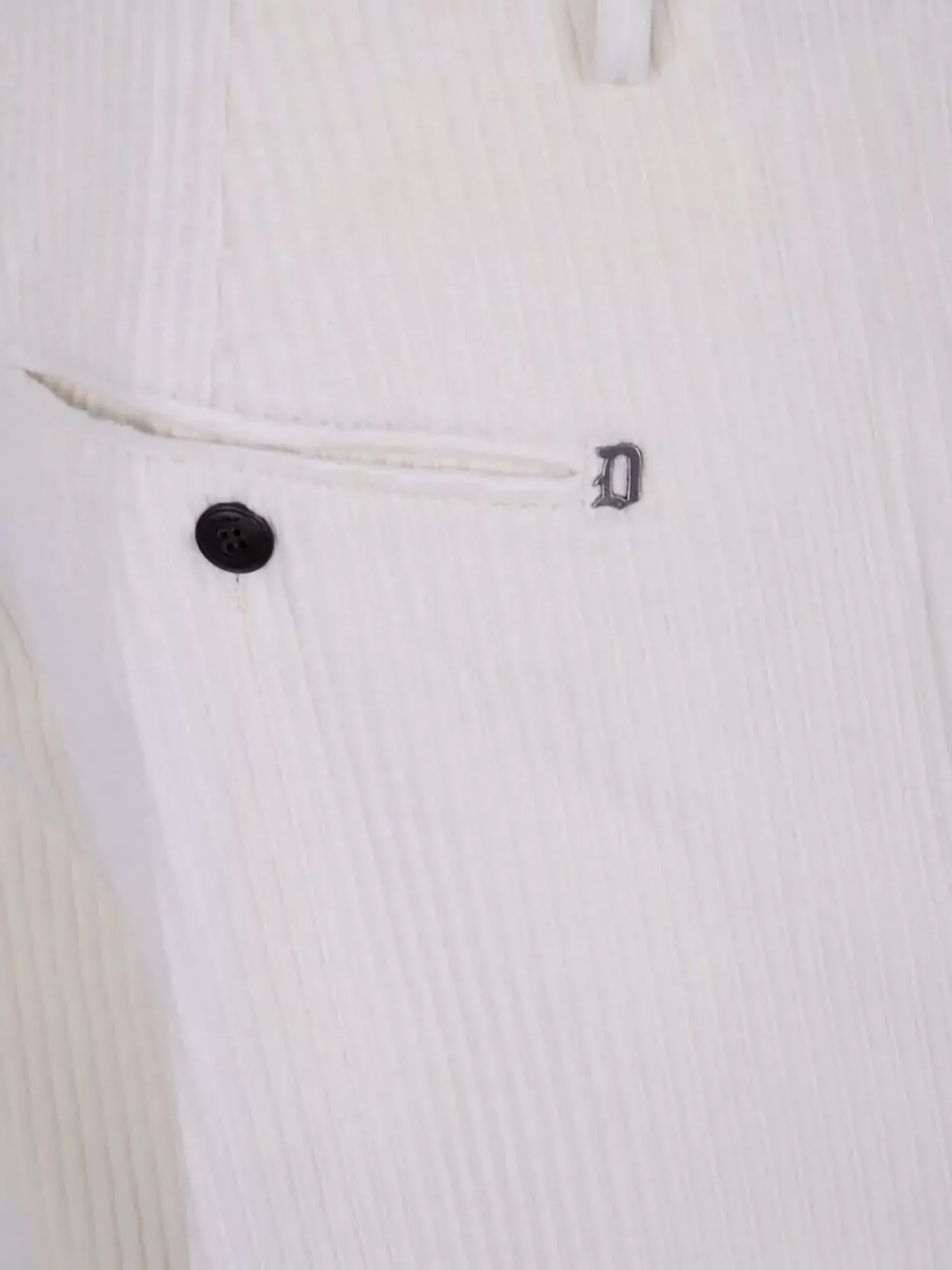 Dondup Gaubert Relaxed Trousers Rolled Cuffs In Neutral