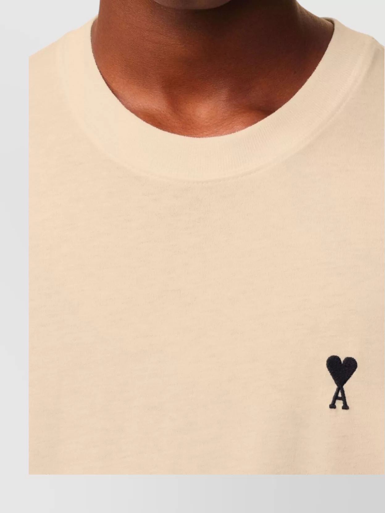 Ami Paris Short Sleeve Crew Neck T-Shirt
