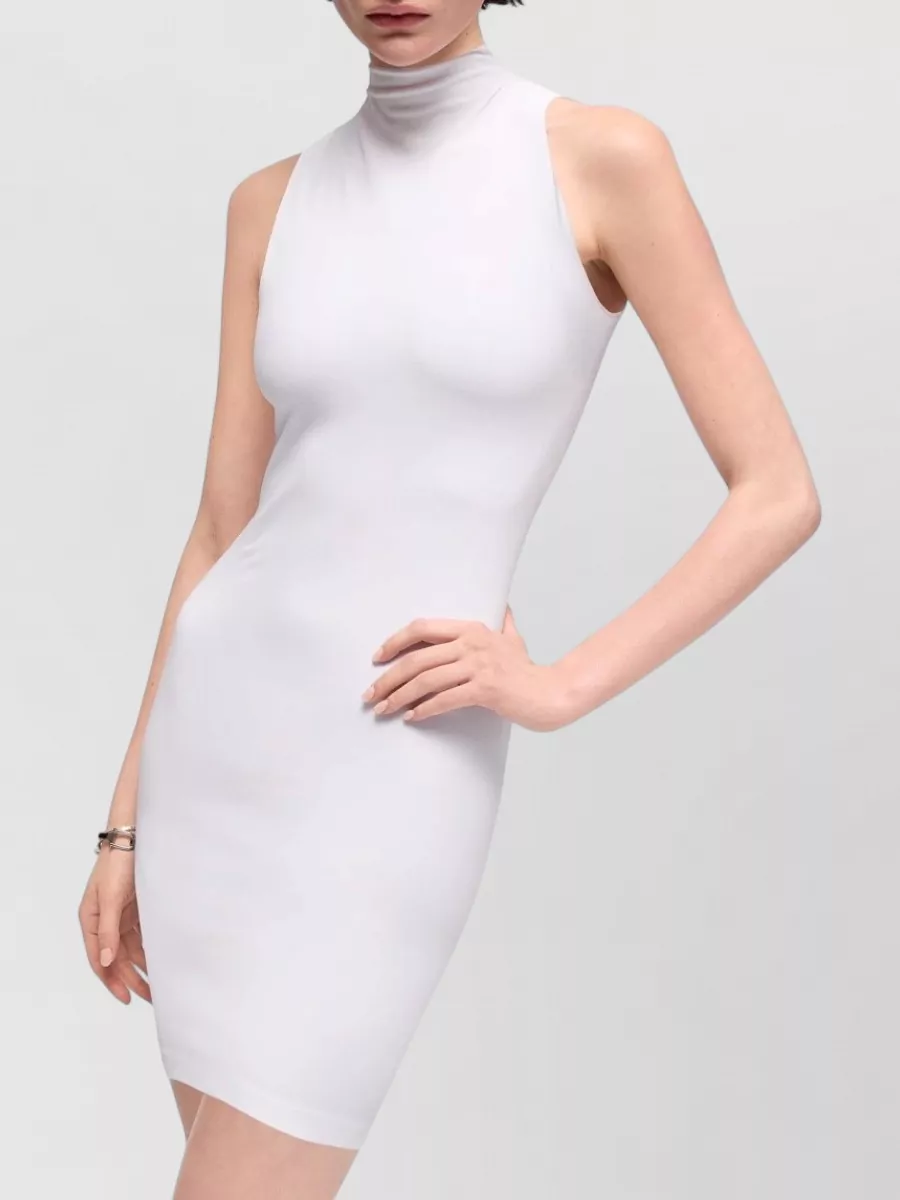 Gucci Seamless Stretch Turtleneck Sleeveless Top
