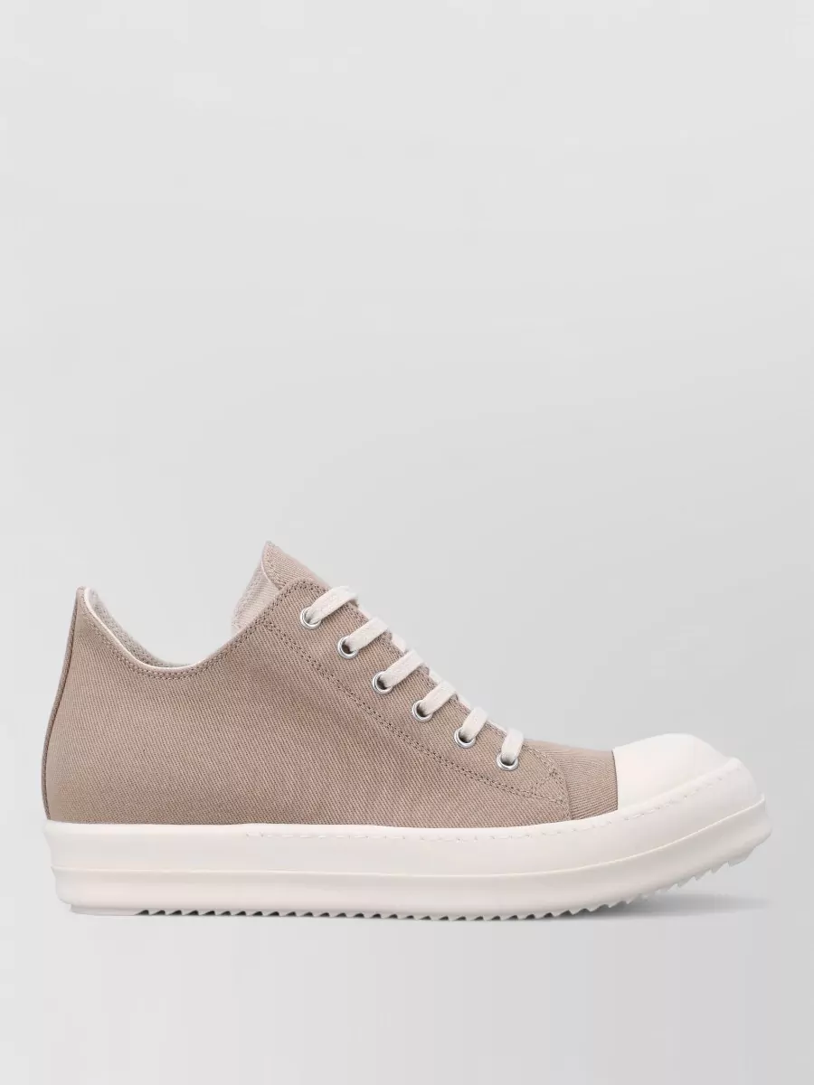 Rick Owens Drkshdw Denim Low-Top Sneakers