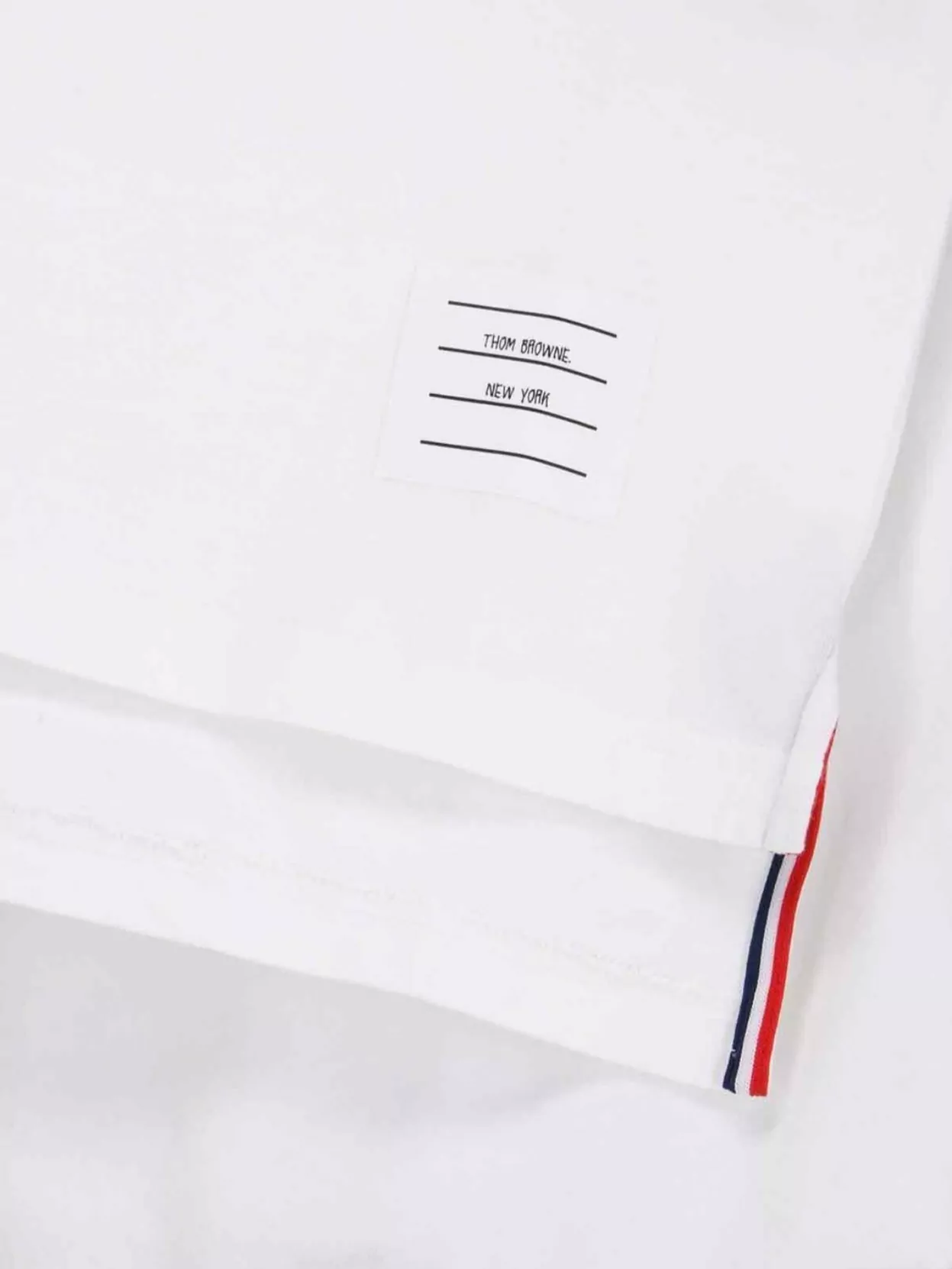 Thom Browne Crew Neck Striped Sleeve Long Sleeves