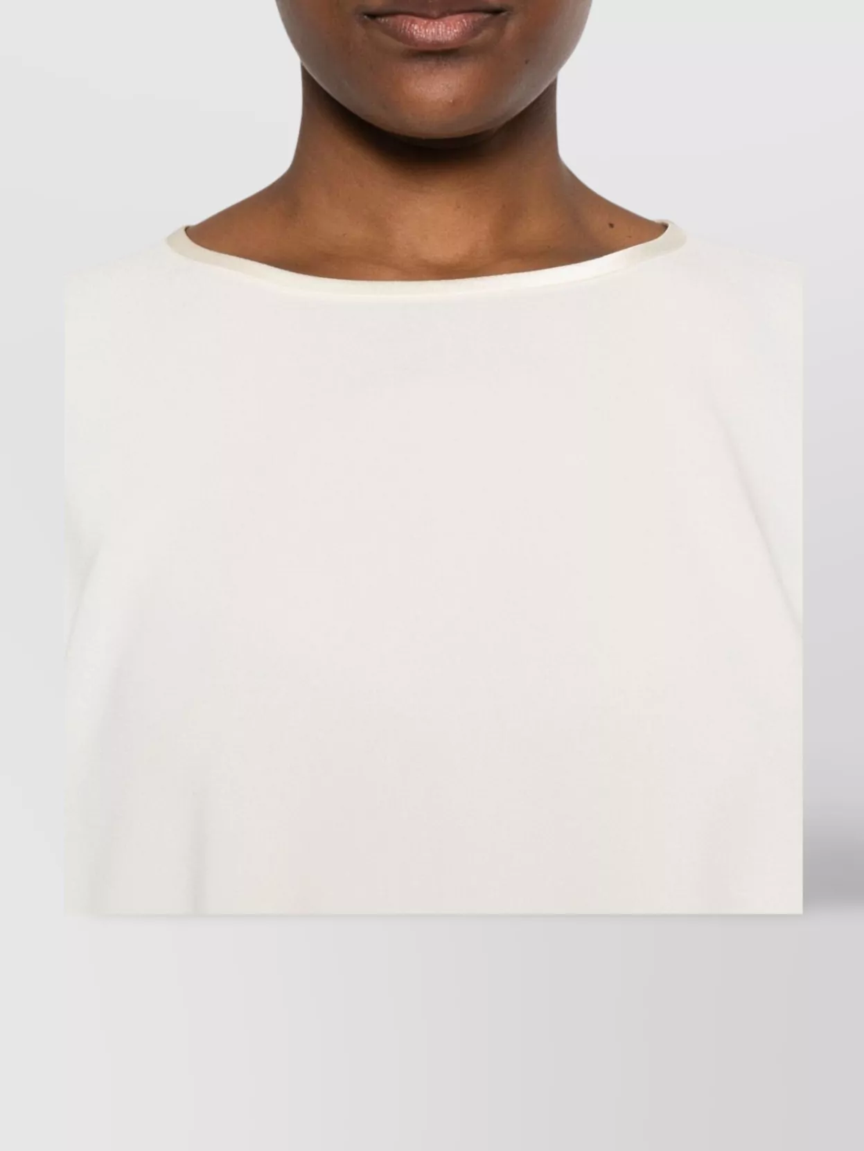 Forte Forte Relaxed Fit Long Sleeve Satin Top