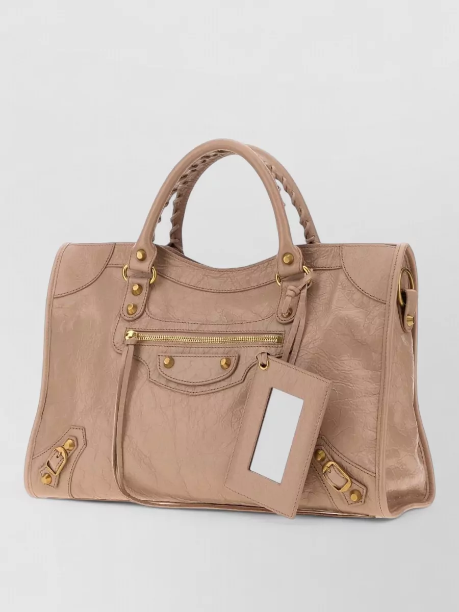 Balenciaga Le City Medium Leather Tote Bag