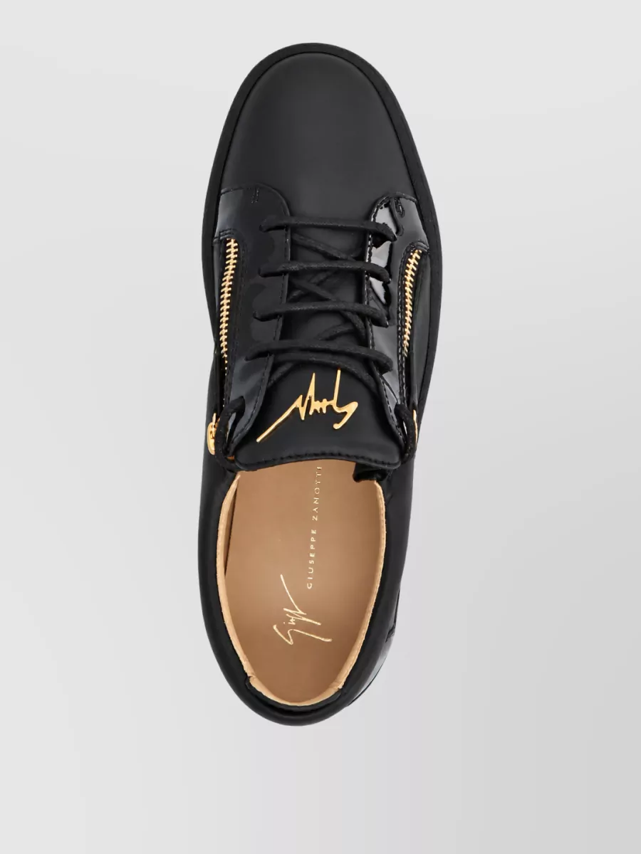 Giuseppe Zanotti Leather Low-Top Sneakers