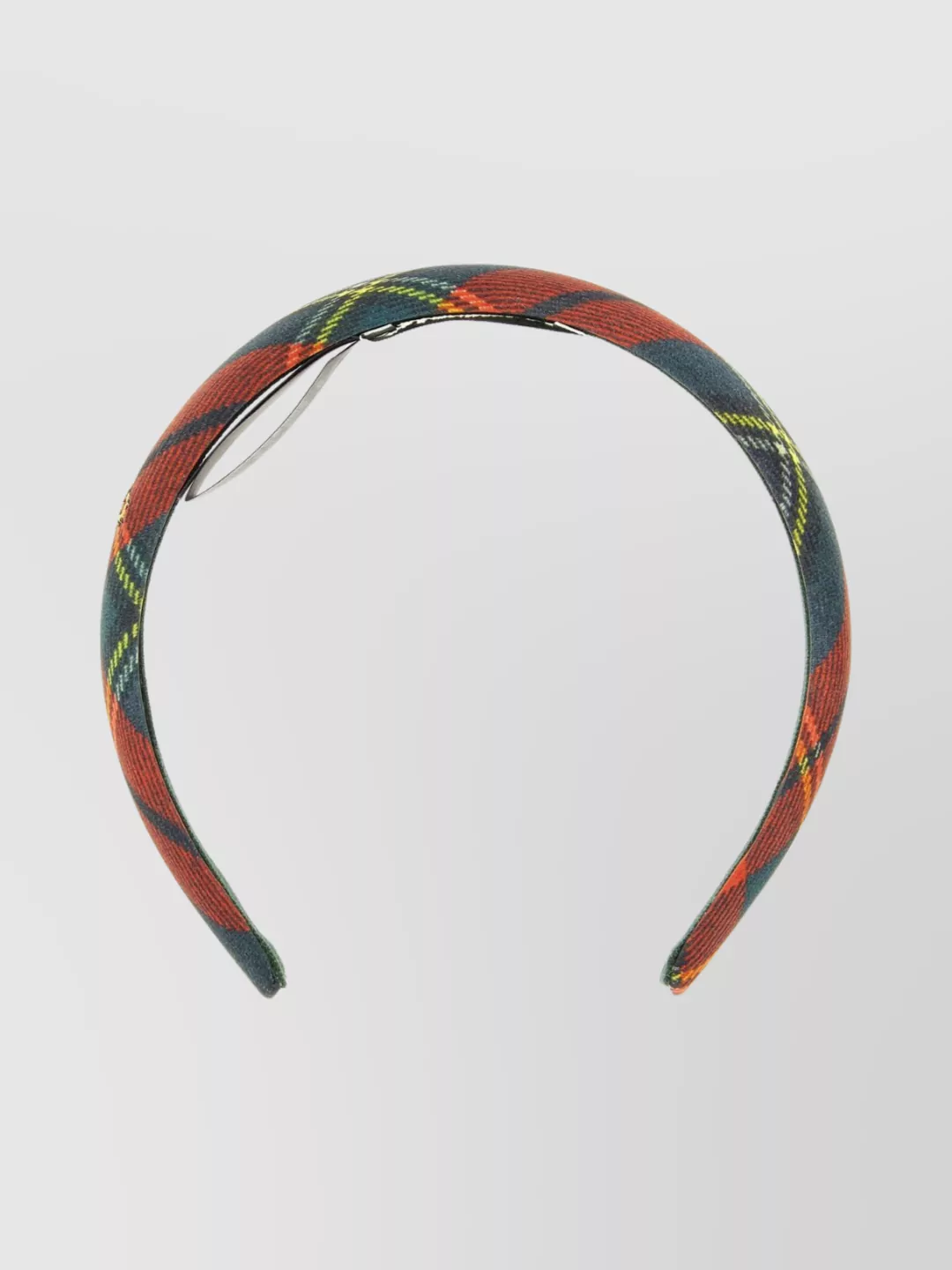 Vivienne Westwood Tartan Pattern Padded Headband Accessory
