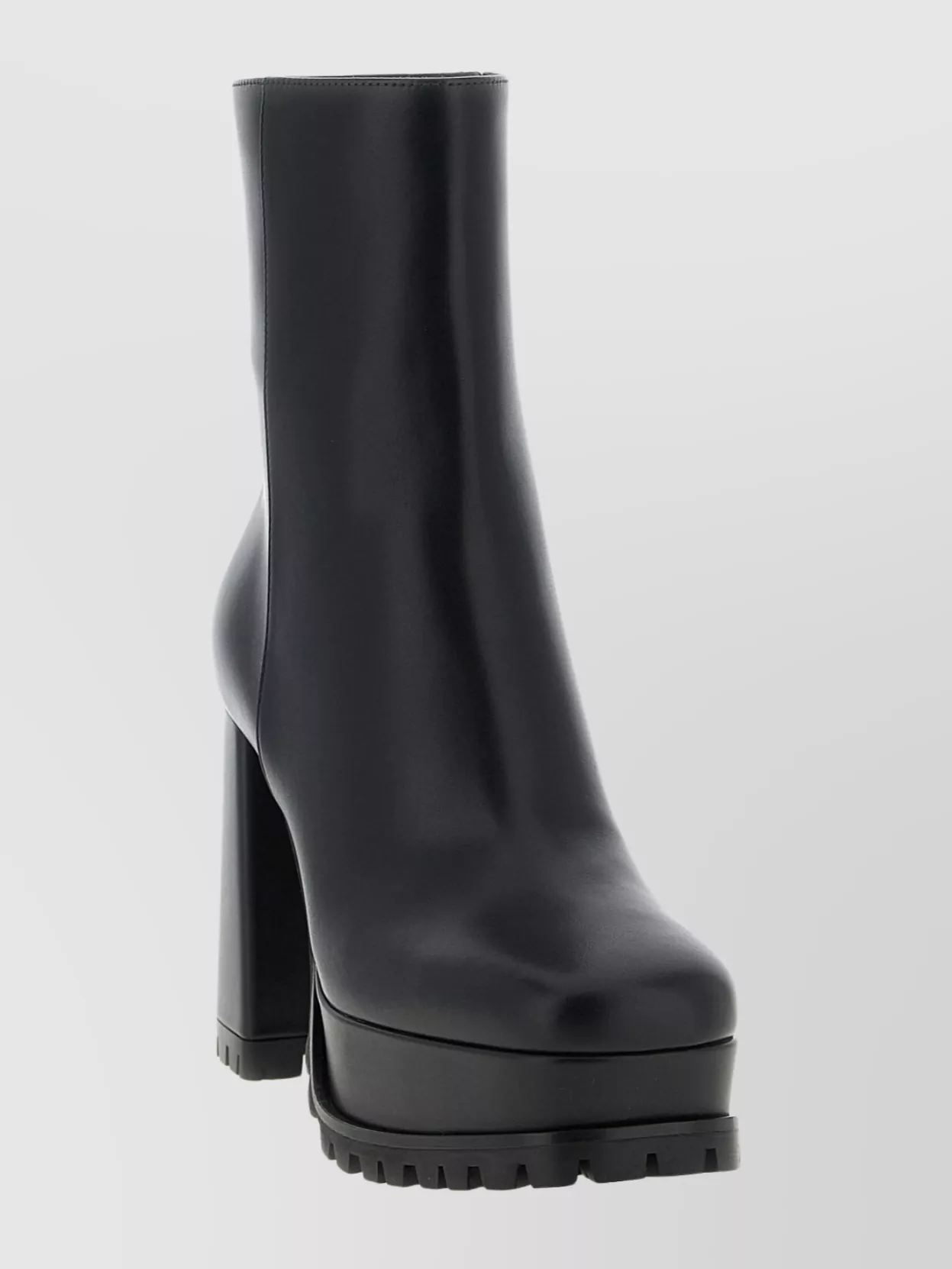 Gianvito Rossi Ankle Boots With Block Heel And Square Toe