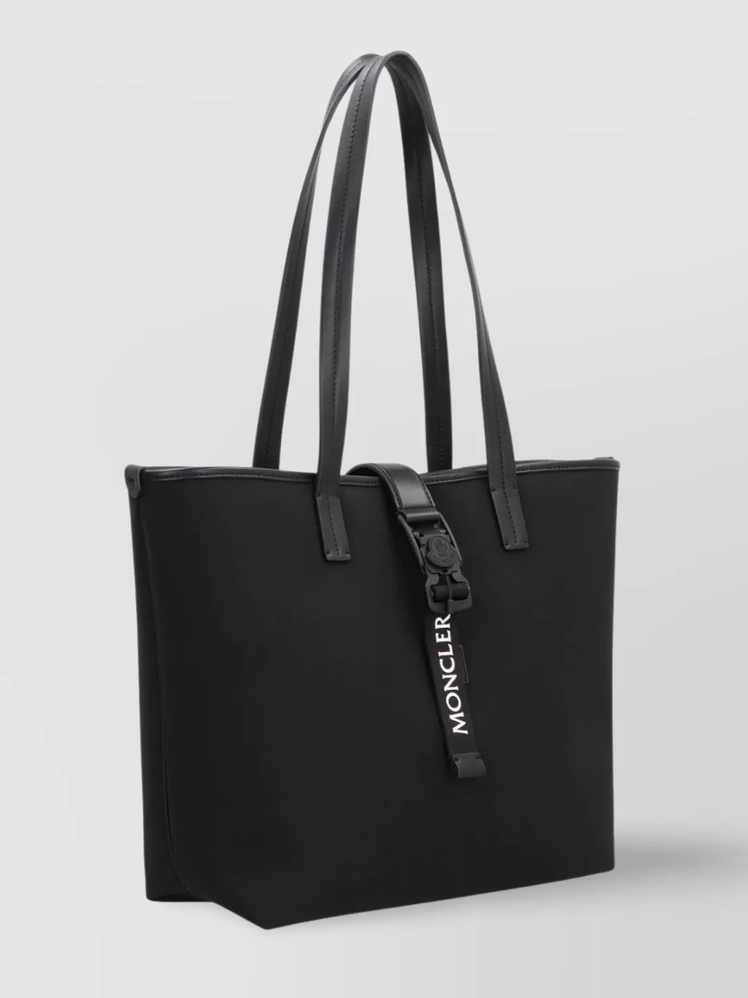 Moncler Nylon And Leather Tote Bag