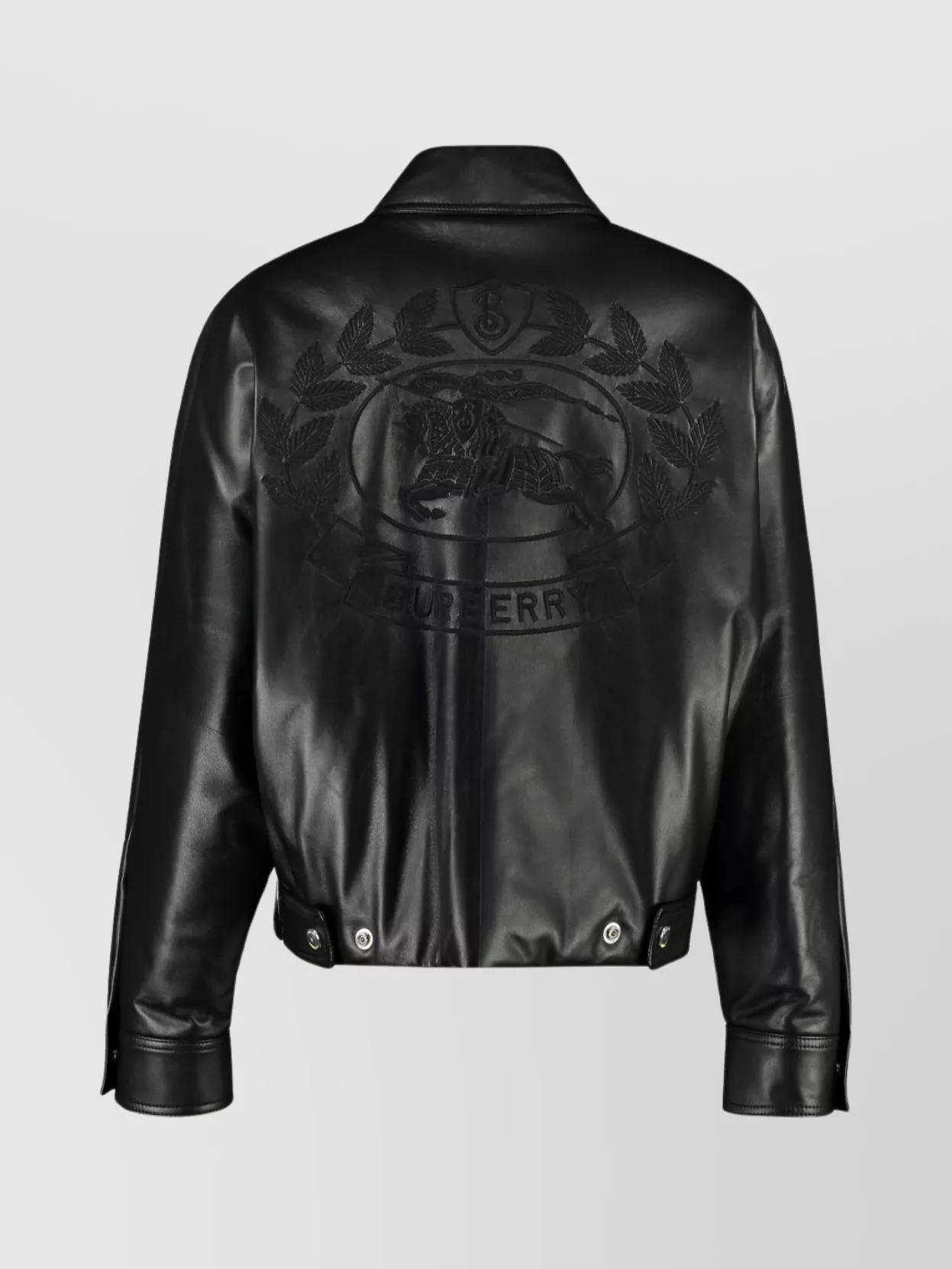 Burberry Bomber Jacket In Lambskin