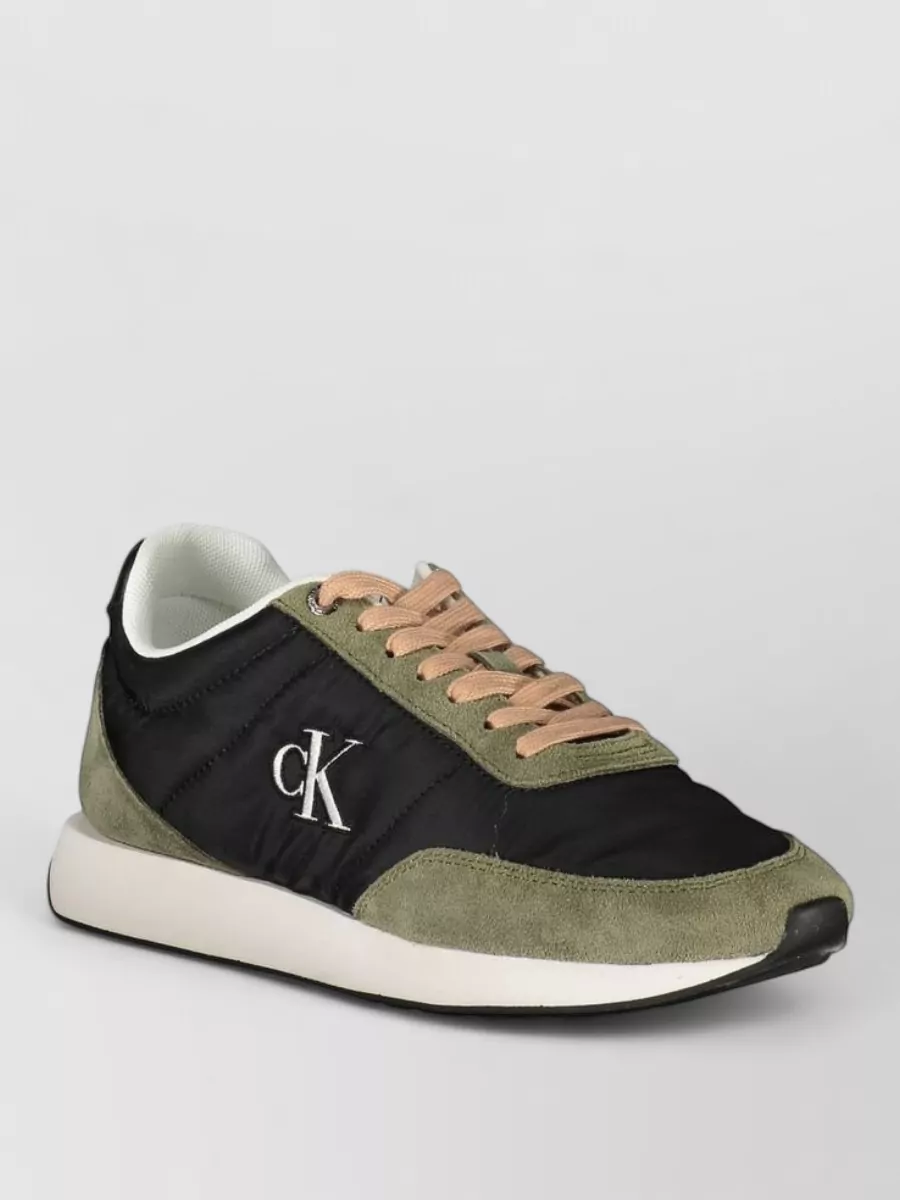 Calvin Klein leather low-top sneakers