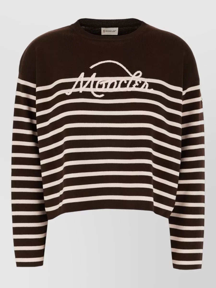 Moncler Virgin Wool Striped Sweater