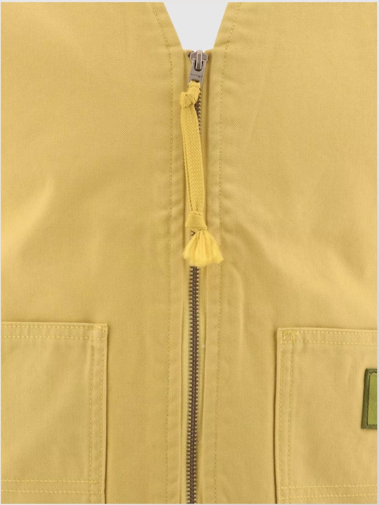 Shop Acne Studios Canvas Vest Jacket Patch Pockets