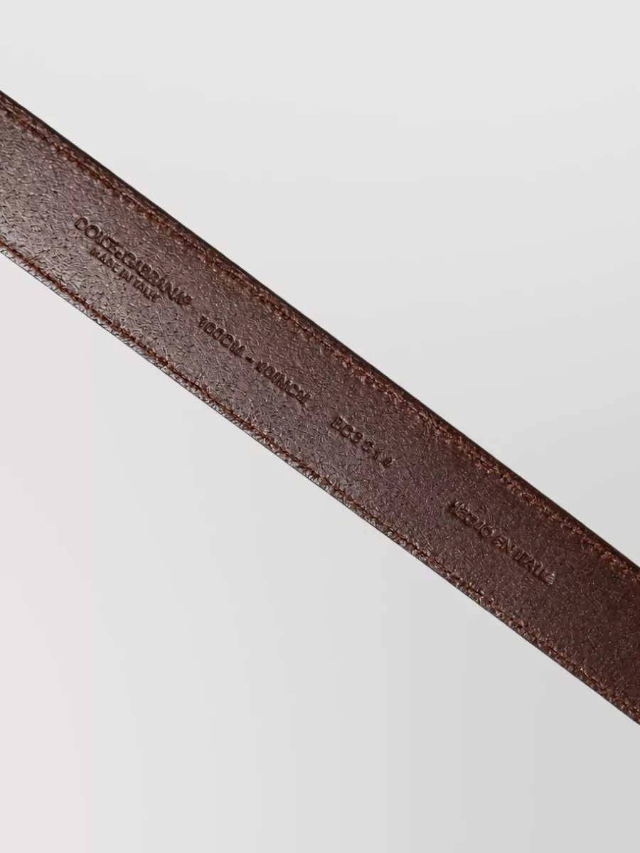 Dolce&Gabbana Leather Belt