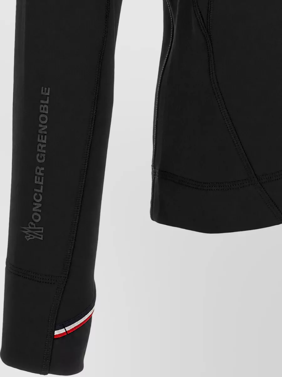 Moncler Grenoble Turtleneck Thermal Long-Sleeve T-Shirt