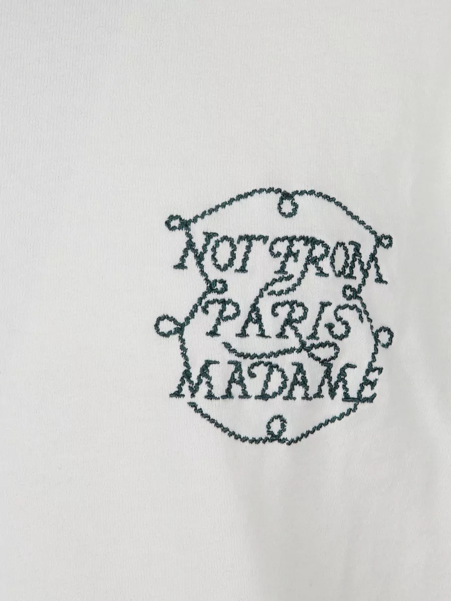 Drôle De Monsieur Graphic Print Crew Neck Short Sleeve T-Shirt